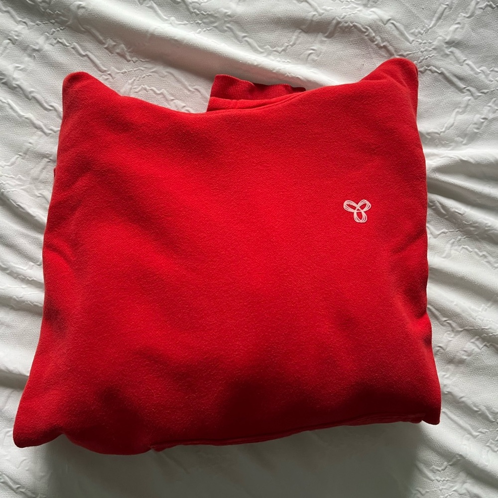 TNA Vibrant Red Fleece Sweatshirt